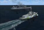 FSX/FS2004 Pilotable Flower-Class Corvette Snowberry